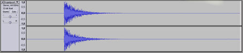 Audacity Kurve